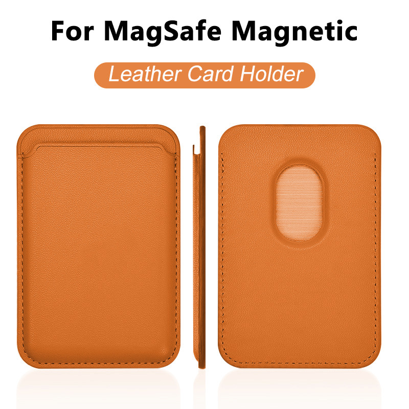 Leather Wallet Card Holder Phone Cover - غطاء محفظة جلدية للبطاقات وحامل بطاقات