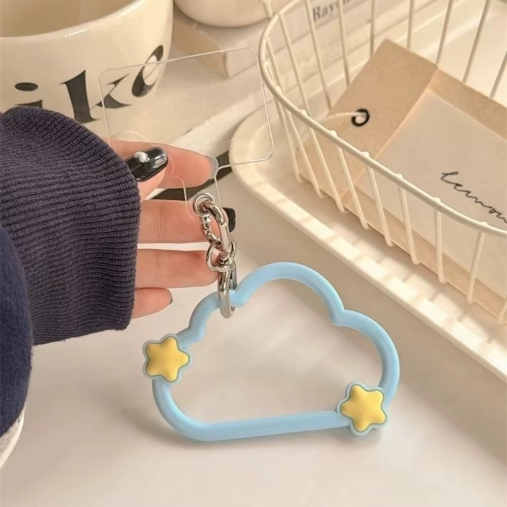 Cute Cartoon Wrist Strap Silicone Case - حزام هاتف سيليكون لطيف مضاد للفقدان