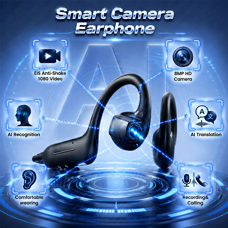 Earphones - سماعات رأس ذكية جديدة للتصوير بتقنية