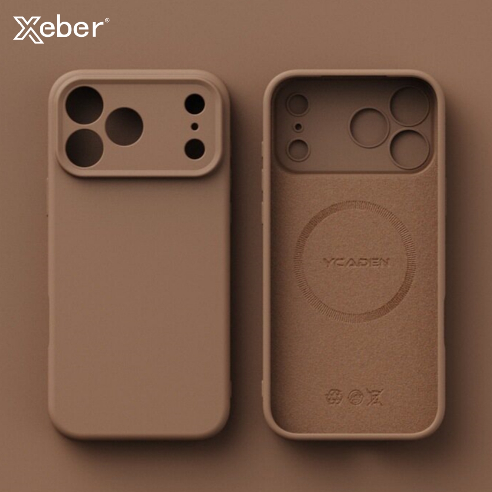 Liquid Silicone Magnetic Phone Case - غطاء سيليكون سائل متوافق مع ماج