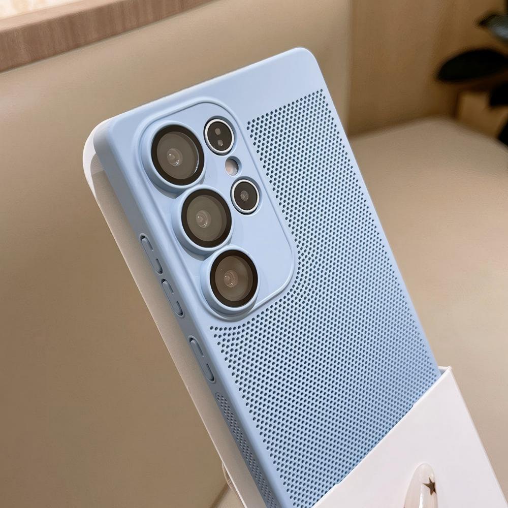 Heat Dissipation Mesh Breathable Case - غطاء هاتف نحيف شبكي يسمح بالتهوية