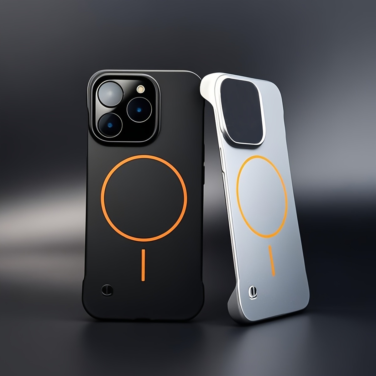 Ultra Thin Frameless Phone Cover - حافظة لهاتف آيفون 16 15 14