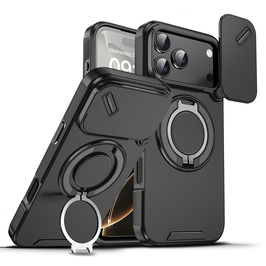 Heavy Duty 360 Full Body Protective Case - غطاء هاتف مغناطيسي متين ومقاوم للصدمات
