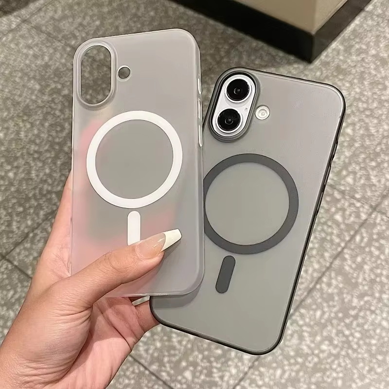 Clear Shockproof Bumper Case - غطاء شفاف غير لامع متوافق مع