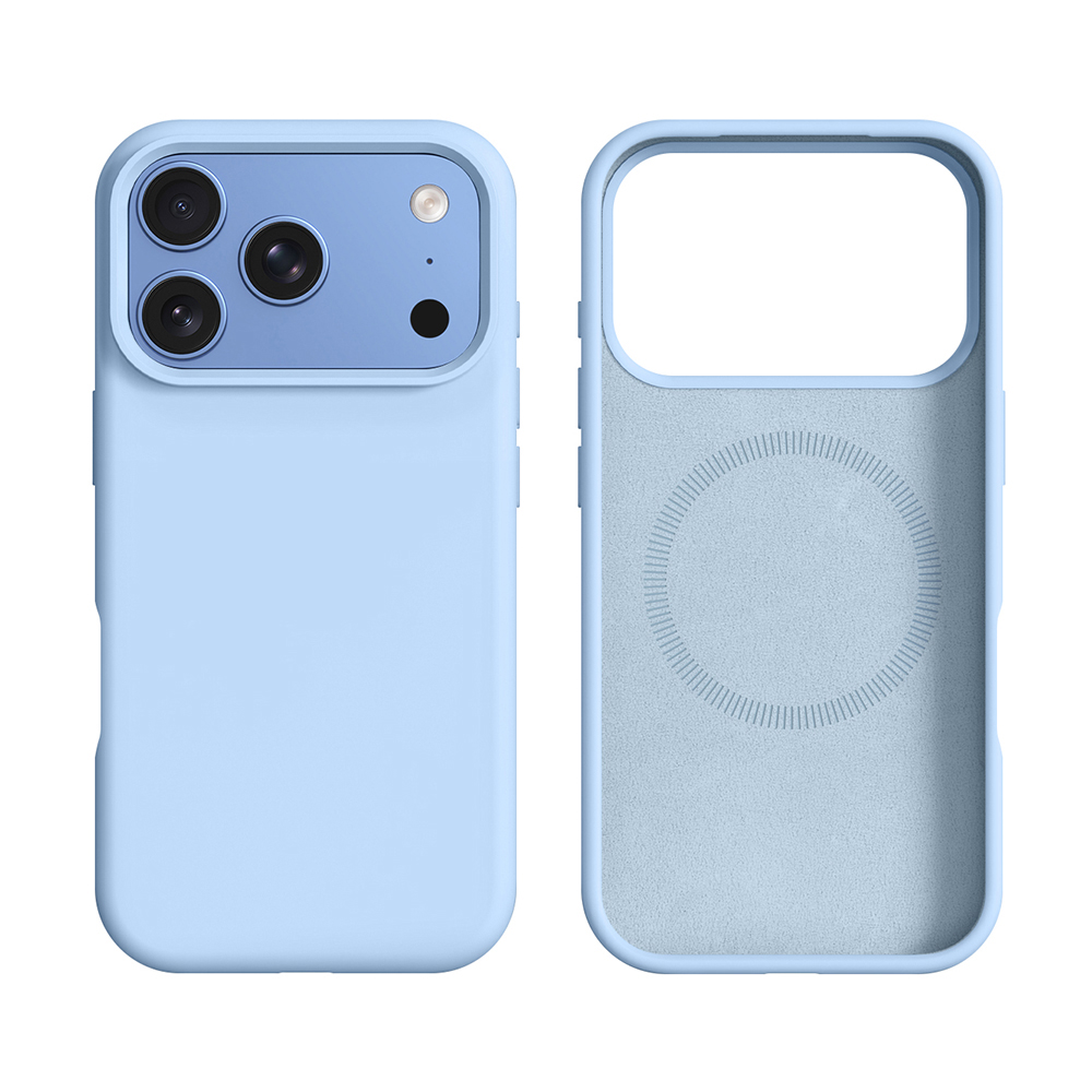 Liquid Silicone Magnetic Phone Case - غطاء هاتف مغناطيسي أصلي مصنوع من