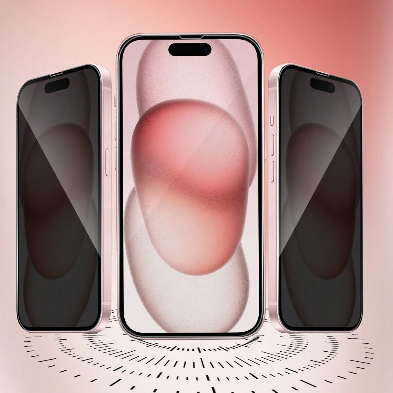 3 قطع واقي شاشة للخصوصية، متوا - مراجعة Anti Spy Privacy Glass Case وسعره