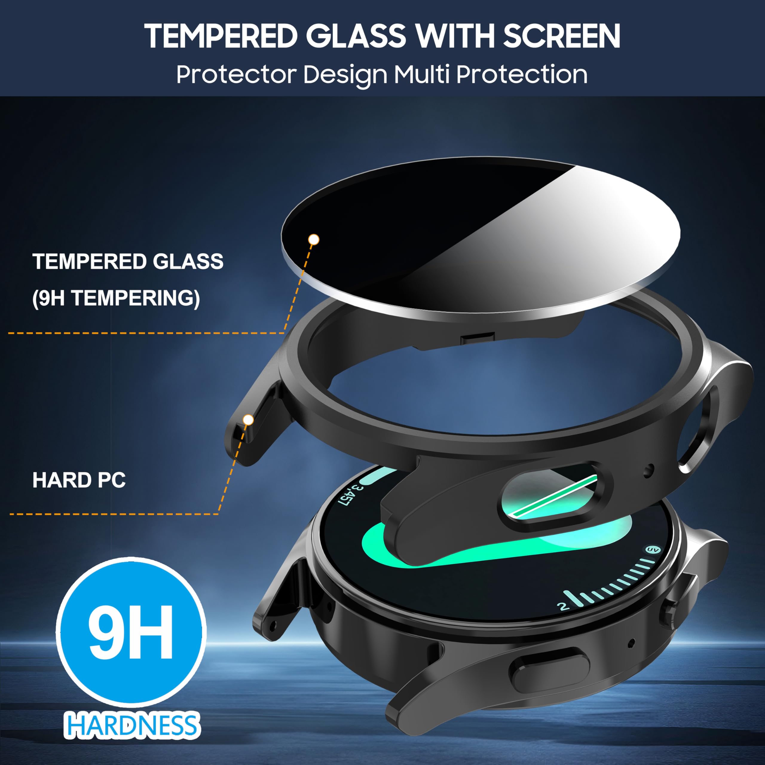 حافظة من الزجاج المقسى + حافظة - مراجعة Anti Spy Privacy Glass Case وسعره