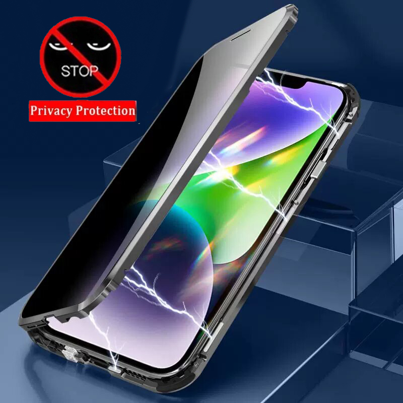 غطاء هاتف يوفر حماية كاملة للع - مراجعة Anti Spy Privacy Glass Case وسعره