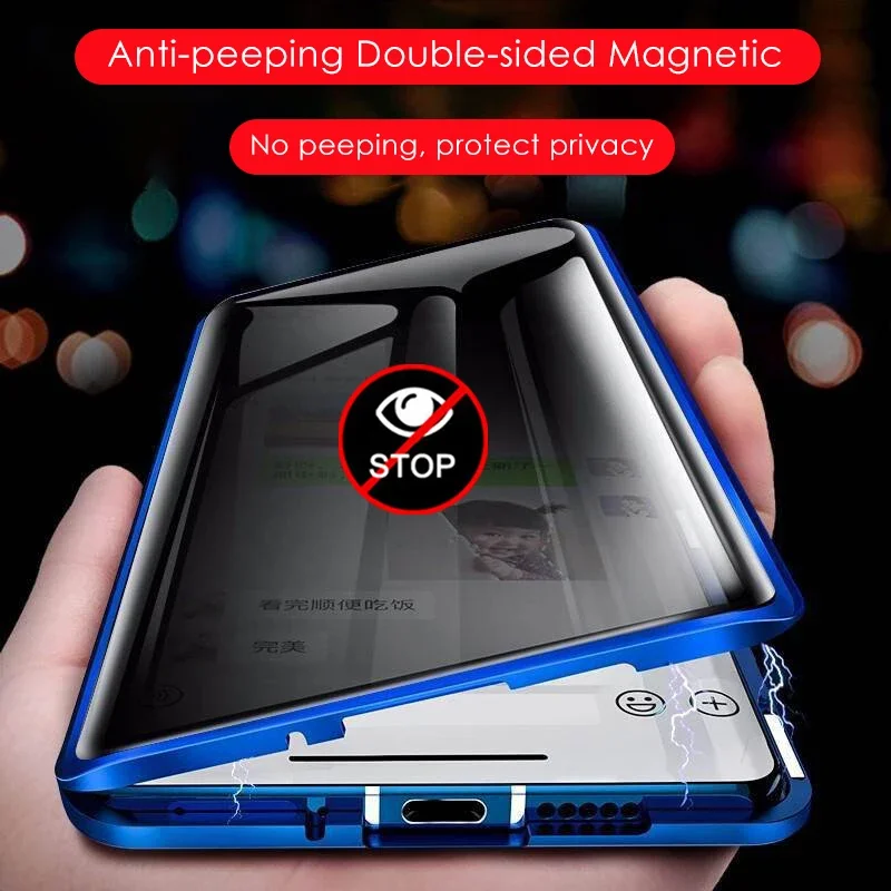 غطاء هاتف يوفر حماية كاملة للع - مراجعة Anti Spy Privacy Glass Case وسعره
