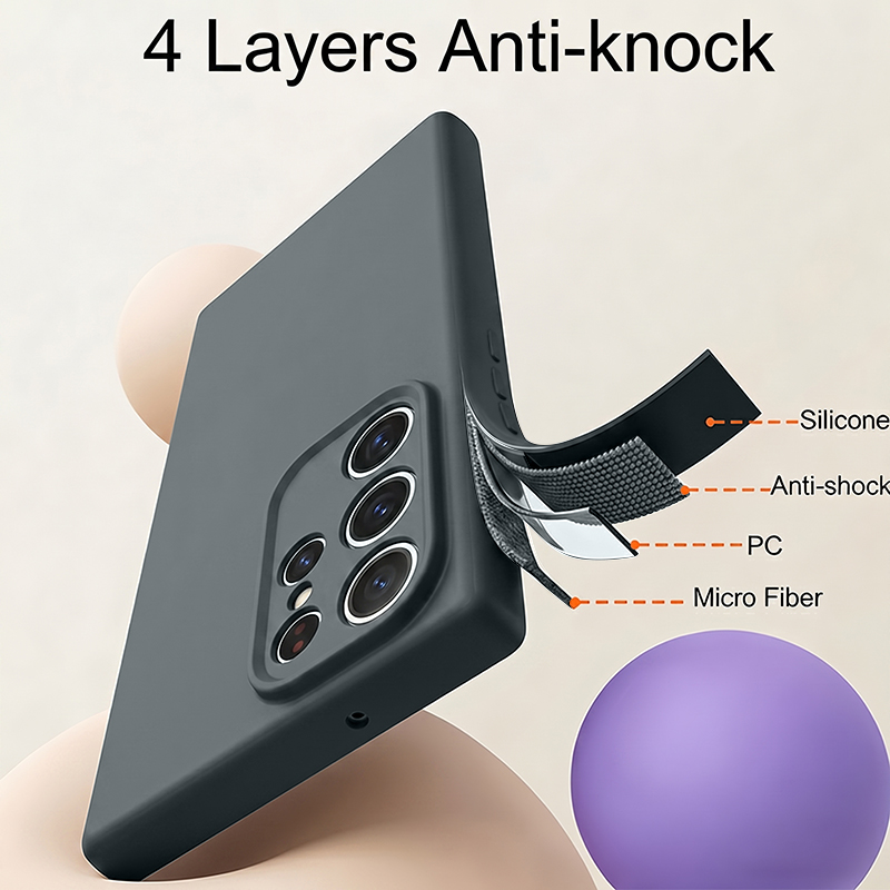 غطاء سيليكون سائل ناعم لهواتف  - مراجعة Liquid Silicone Magnetic Phone Case وسعره