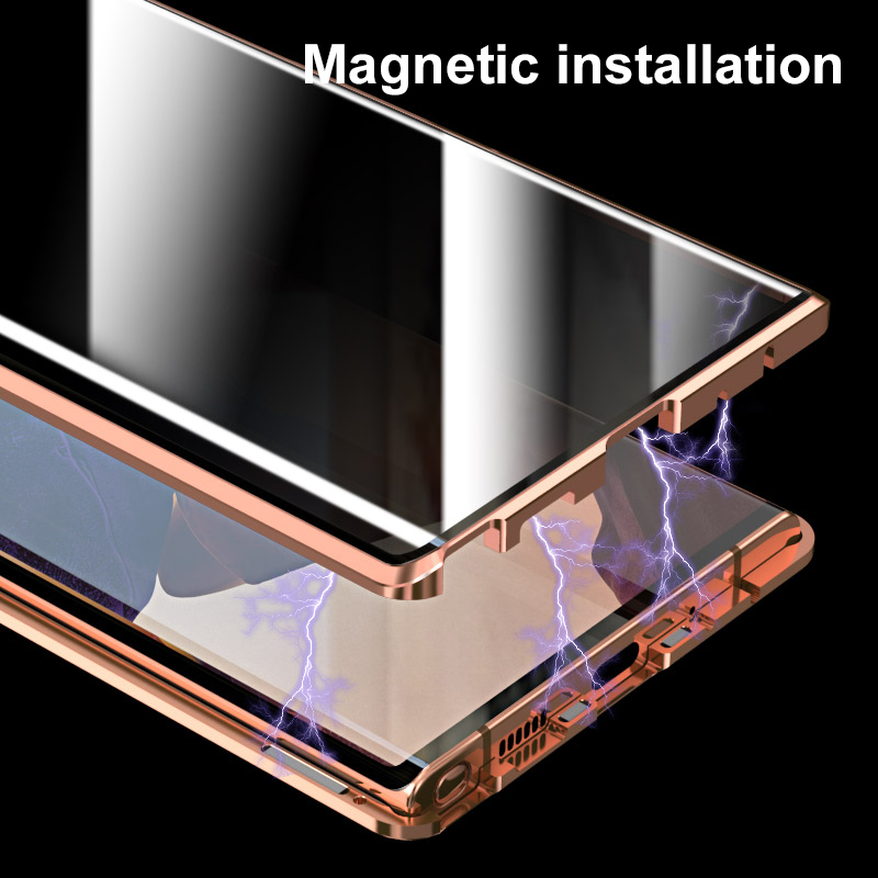 غطاء هاتف من الزجاج المقوى الم - مراجعة Anti Spy Privacy Glass Case وسعره