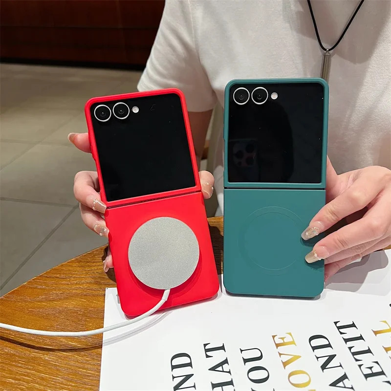غطاء هاتف مغناطيسي ناعم من الس - مراجعة Liquid Silicone Magnetic Phone Case وسعره