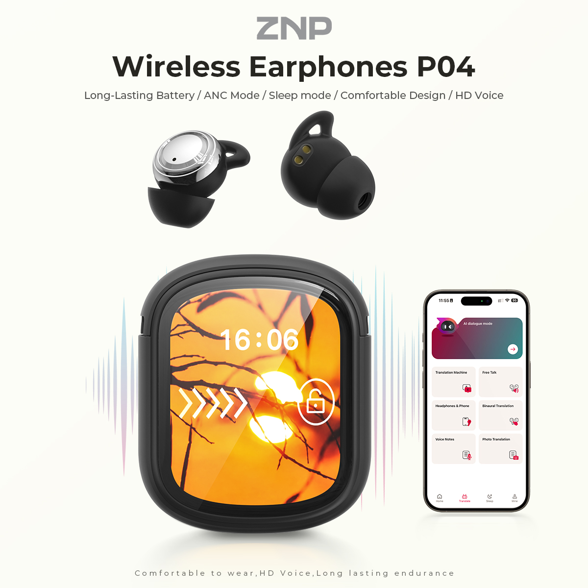 سماعات أذن ZNP P04 للمساعدة عل - مراجعة Earphones وسعره