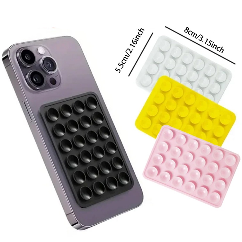 حامل هاتف سيليكون لاصق بقاعدة  - مراجعة Phone Cases وسعره