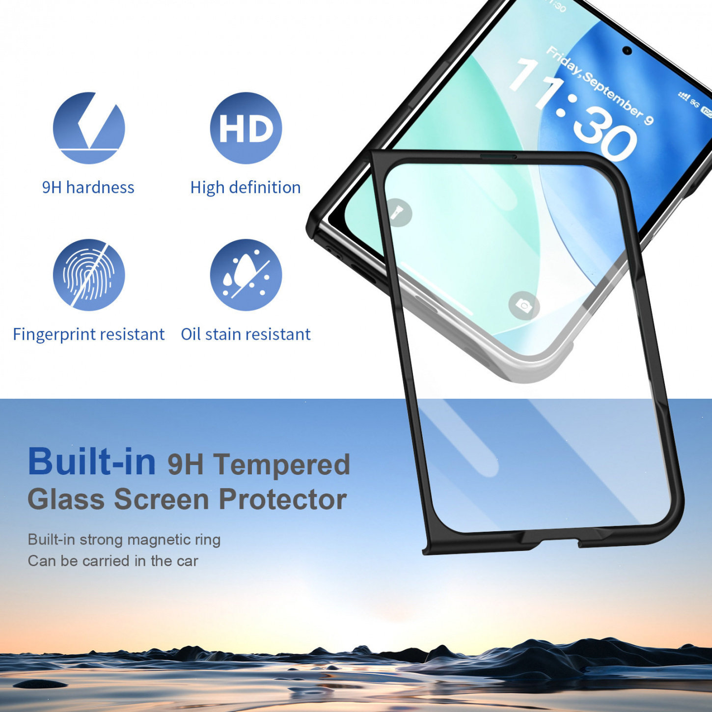 غطاء حماية مغناطيسي لاسلكي متو - مراجعة Screen Protectors وسعره