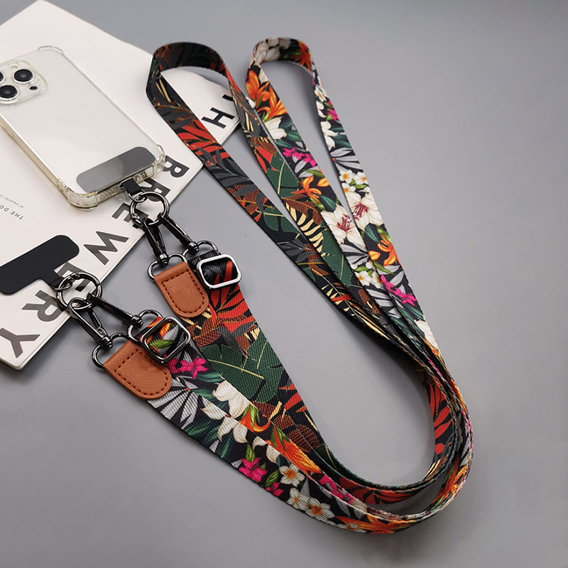 النمط الاستوائي Crossbody الها - مراجعة Crossbody Lanyard Neck Strap Case وسعره