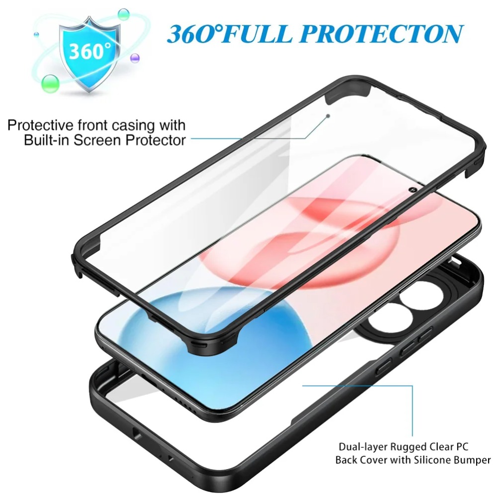 حافظة أكريليك شديدة التحمل 360 - مراجعة Heavy Duty 360 Full Body Protective Case وسعره