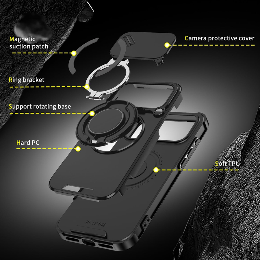 غطاء هاتف مغناطيسي متين ومقاوم - مراجعة Heavy Duty 360 Full Body Protective Case وسعره