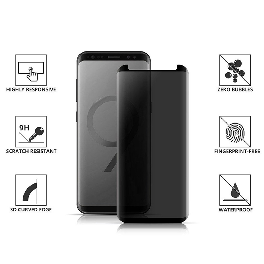 زجاج مقوى للخصوصية متوافق مع ا - مراجعة Anti Spy Privacy Glass Case وسعره