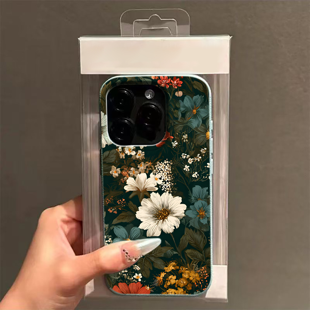 غطاء هاتف بتصميم زهري عتيق ونم - مراجعة Vintage Floral Pattern Soft Case وسعره