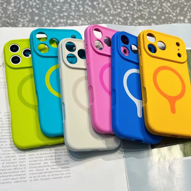 غطاء هاتف مغناطيسي من السيليكو - مراجعة Liquid Silicone Magnetic Phone Case وسعره