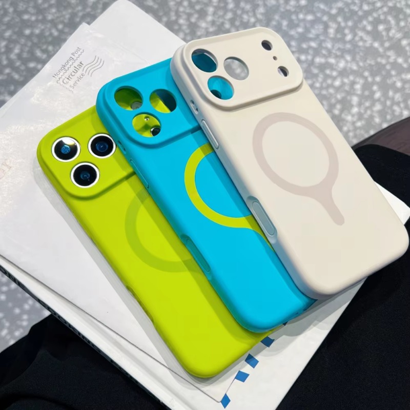 غطاء هاتف مغناطيسي من السيليكو - مراجعة Liquid Silicone Magnetic Phone Case وسعره
