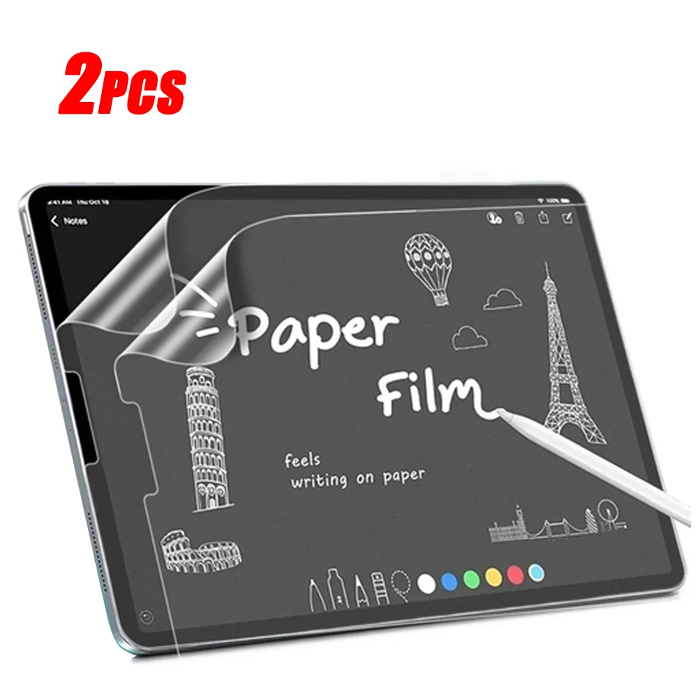 قطعتان من واقي الشاشة المطفي ا - مراجعة Matte Anti Glare Screen Protector وسعره