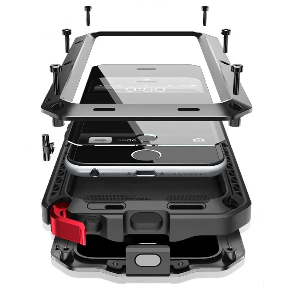 حافظة لهاتف آيفون 16 15 13 12  - مراجعة Heavy Duty 360 Full Body Protective Case وسعره