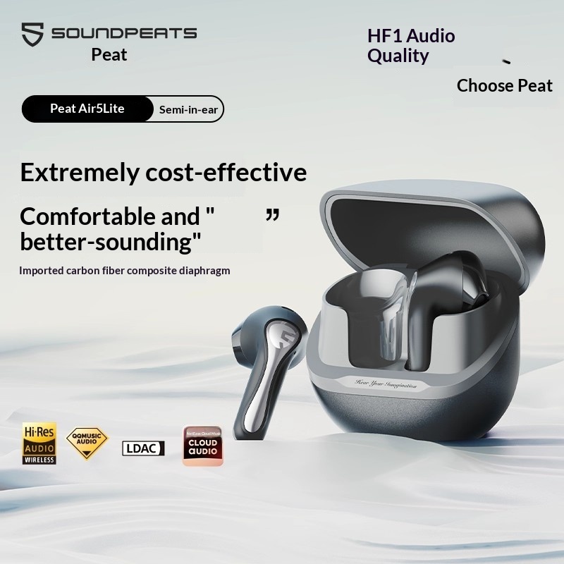 سماعات أذن SoundPEATS Air5 Lit - مراجعة Earphones وسعره