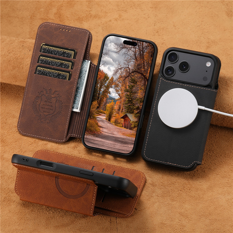 الرجعية محفظة جلدية الوجه غطاء - مراجعة Leather Wallet Card Holder Phone Cover وسعره