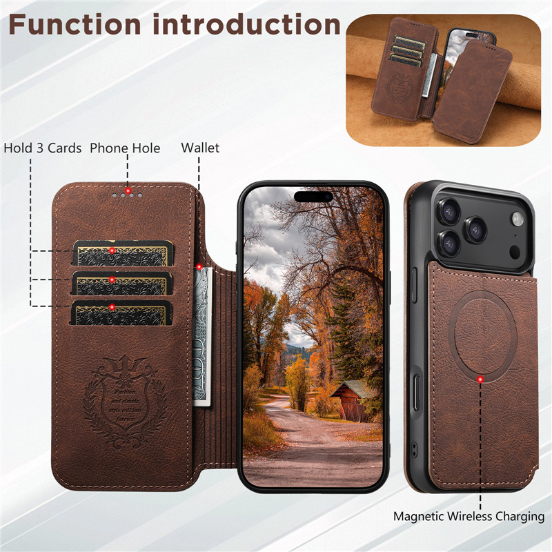الرجعية محفظة جلدية الوجه غطاء - مراجعة Leather Wallet Card Holder Phone Cover وسعره