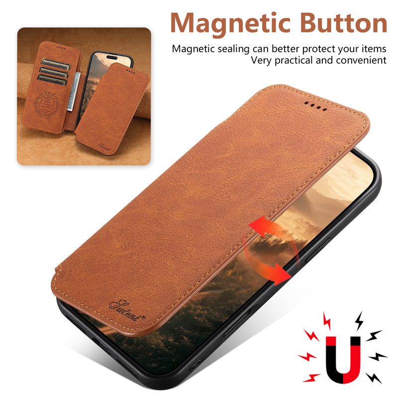 الرجعية محفظة جلدية الوجه غطاء - مراجعة Leather Wallet Card Holder Phone Cover وسعره