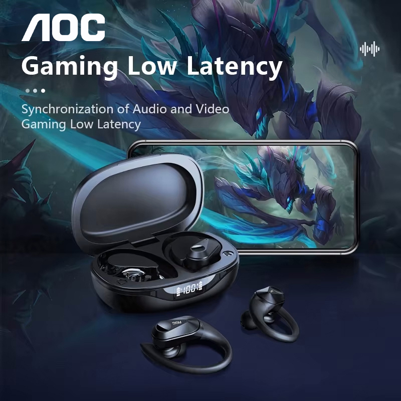 سماعات رأس رياضية لاسلكية من C - مراجعة Earphones وسعره