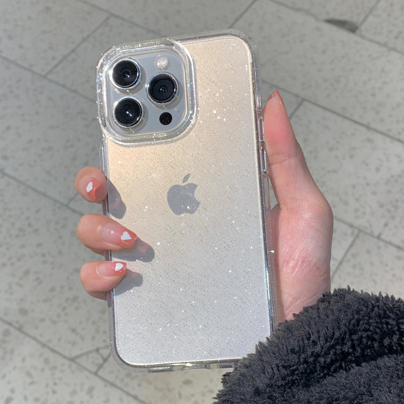 حافظة لهاتف آيفون 16 15 14 13  - مراجعة Clear Shockproof Bumper Case وسعره