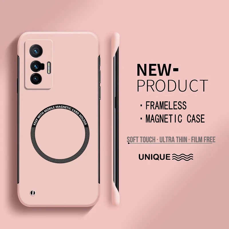 رقيقة جدا الصلب PC المغناطيسي  - مراجعة Ultra Thin Frameless Phone Cover وسعره