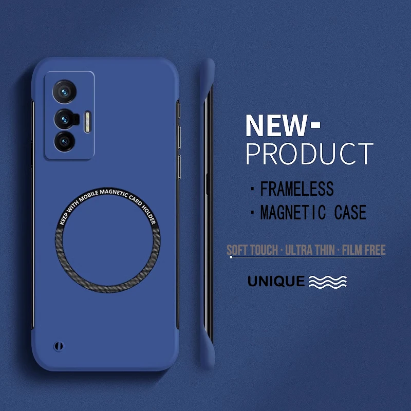 رقيقة جدا الصلب PC المغناطيسي  - مراجعة Ultra Thin Frameless Phone Cover وسعره