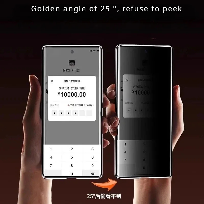 غطاء هاتف معدني مغناطيسي مع زج - مراجعة Anti Spy Privacy Glass Case وسعره
