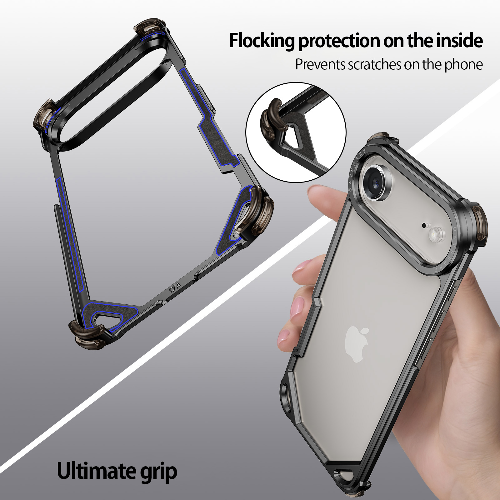 جراب هاتف ألومنيوم رفيع للغاية - مراجعة Ultra Thin Frameless Phone Cover وسعره